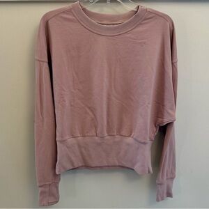 Athleta Blush Pink Long Sleeve Top